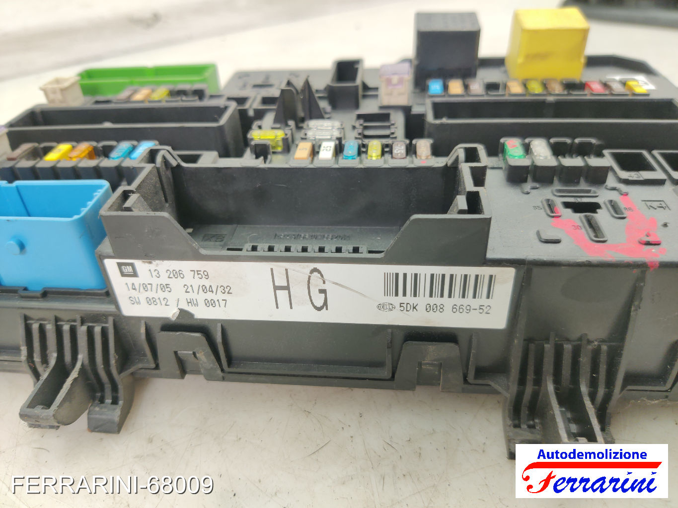 Kit Accensione OPEL ASTRA H A04 1.7 CDTI 2004-2010 0281011943, 55556829 36