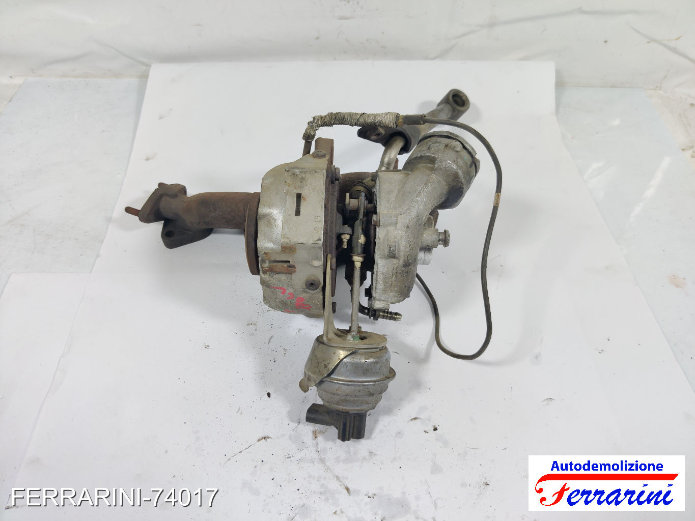 Turbina SEAT LEON 1P1 2.0 TDI 2006-2012 03G253019N, 08051, 03G257019 12