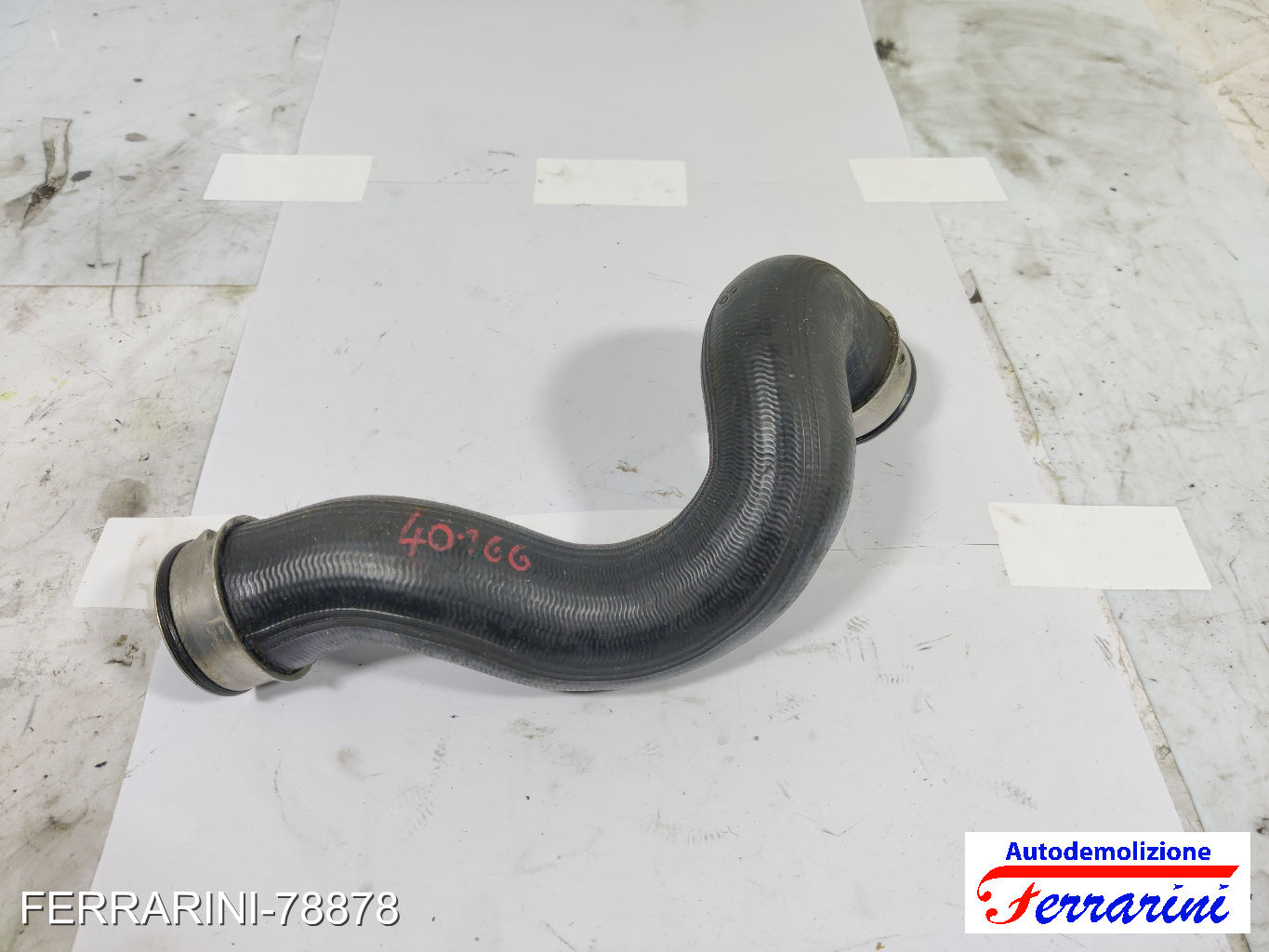 tubo aria motore, intercooler 646963 MERCEDES CLK C209 220 CDI 2005-2009