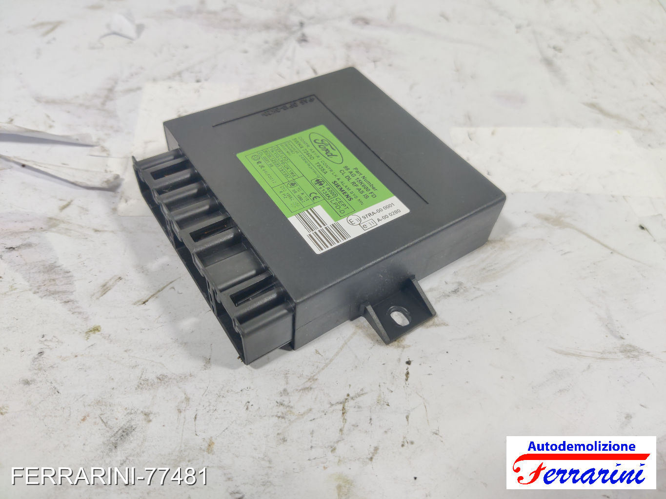 Centralina Chiusura Centralizzata FORD FOCUS SW DNW 1999-2004 98AG15K600FD 5