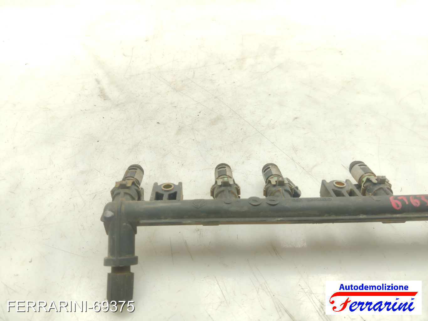 Flauto Iniettori FIAT SEICENTO 600 187 1.1 1998-2010 71729224, 71718655 7