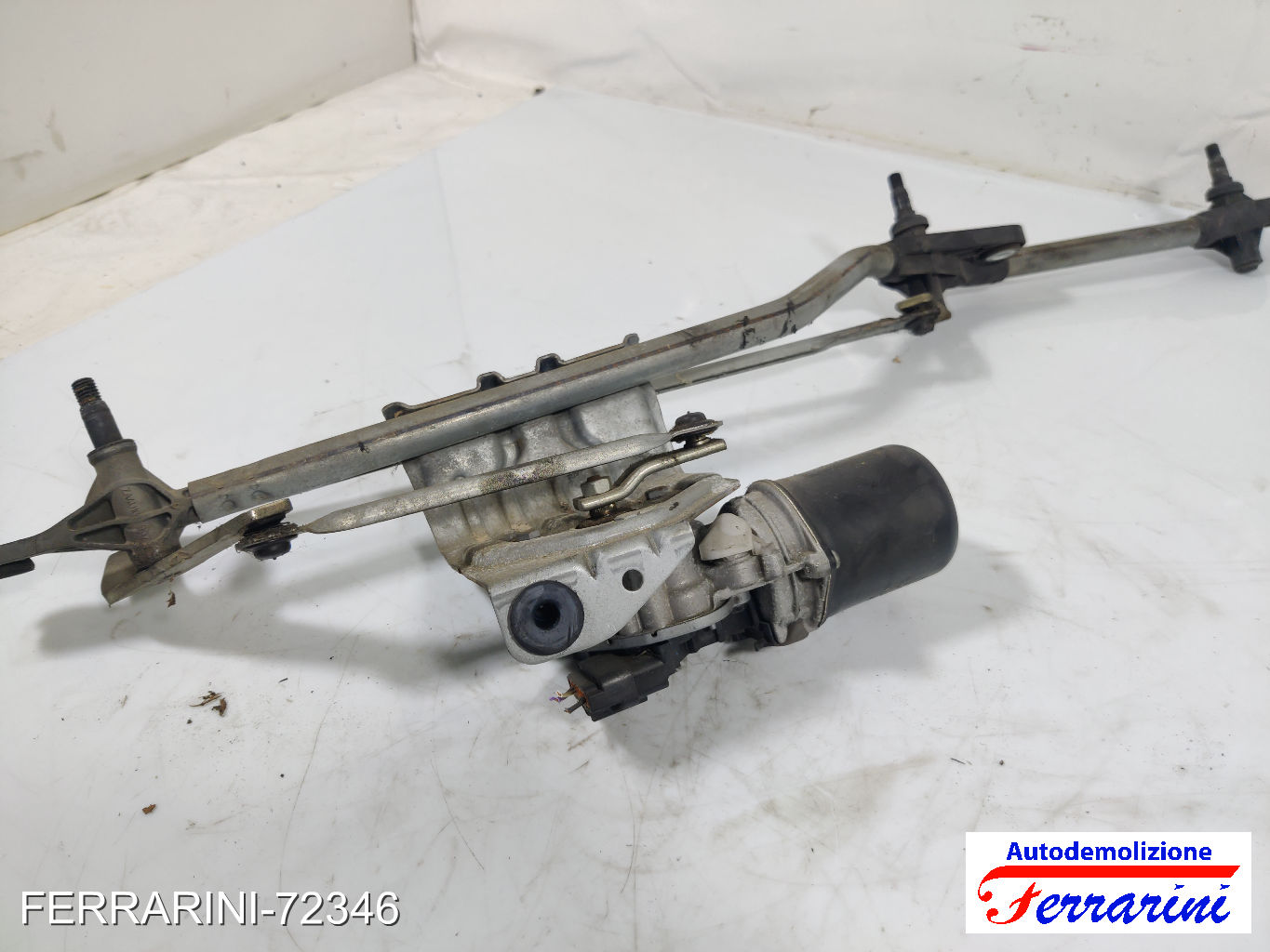 Spazzacqua Motorino Tergicristallo RENAULT SCENIC 2 JM0/1 2005-2008 anteriore
