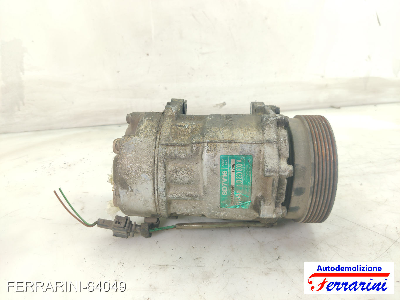 Compressore Clima SEAT LEON 1M1 1.9 TDI 1999-2006 1J0820803A, 1J0820805