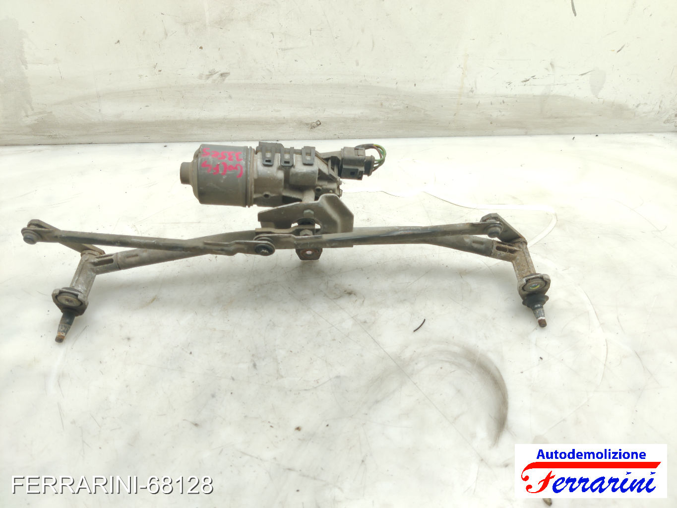 Spazzacqua Motorino Tergicristallo VW GOLF 4 1J1 2000-2005 anteriore, frontale