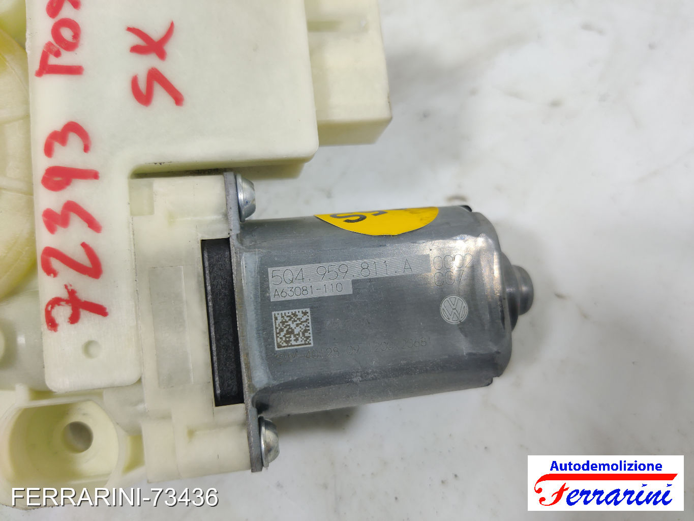 Motorino Alzavetro VW GOLF 7 5G1, BE1, BE2, BQ1 2.0 TDI 2012-2020 5Q4959811A