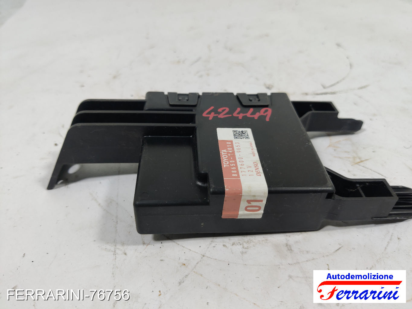 Centralina aria condizionata TOYOTA IQ J1 1.0 2009-2015 8865074010, 1776009653 2