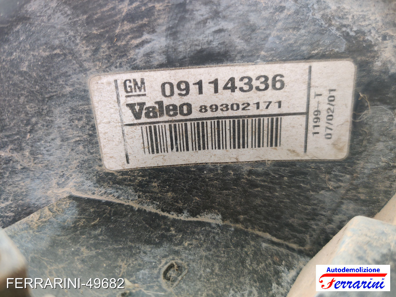 Fanalino Stop Posteriore OPEL CORSA C X01 2000-2003 destro, dx 09114336