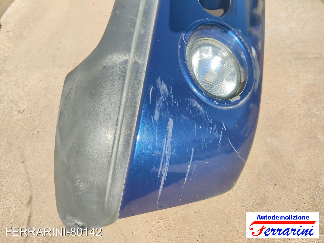 Paraurti RENAULT TWINGO 1 C06 1996-2007 Frontale 7700420889, 510201, 95102503 8