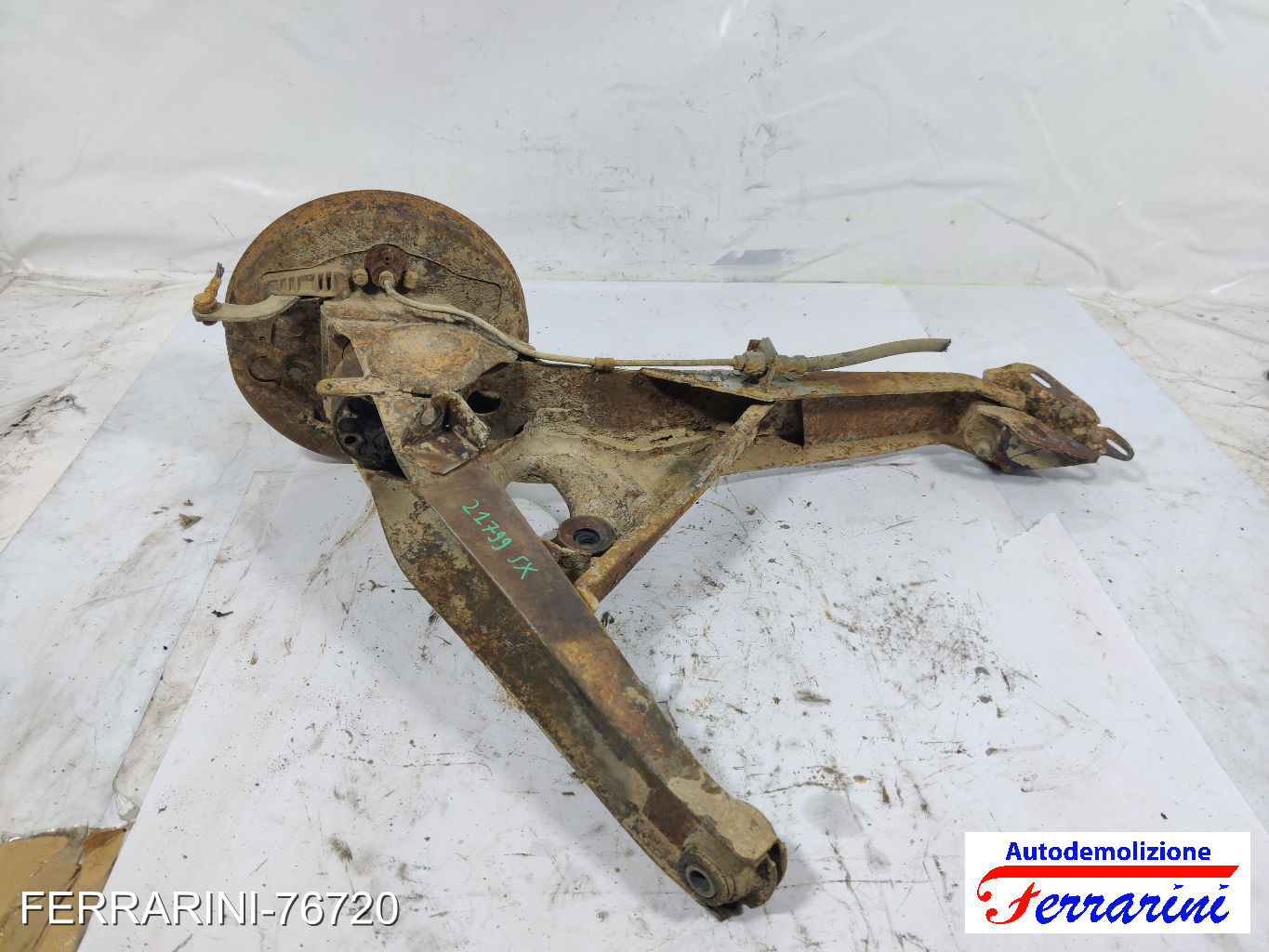 Braccio Oscillante FIAT 126 126 1977-1987 Retro Sinistra 4360973 7
