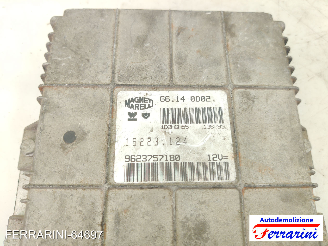 Centralina Motore PEUGEOT 306 BREAK 7E, N3, N5 1.4 1997-2002 9623757180 7