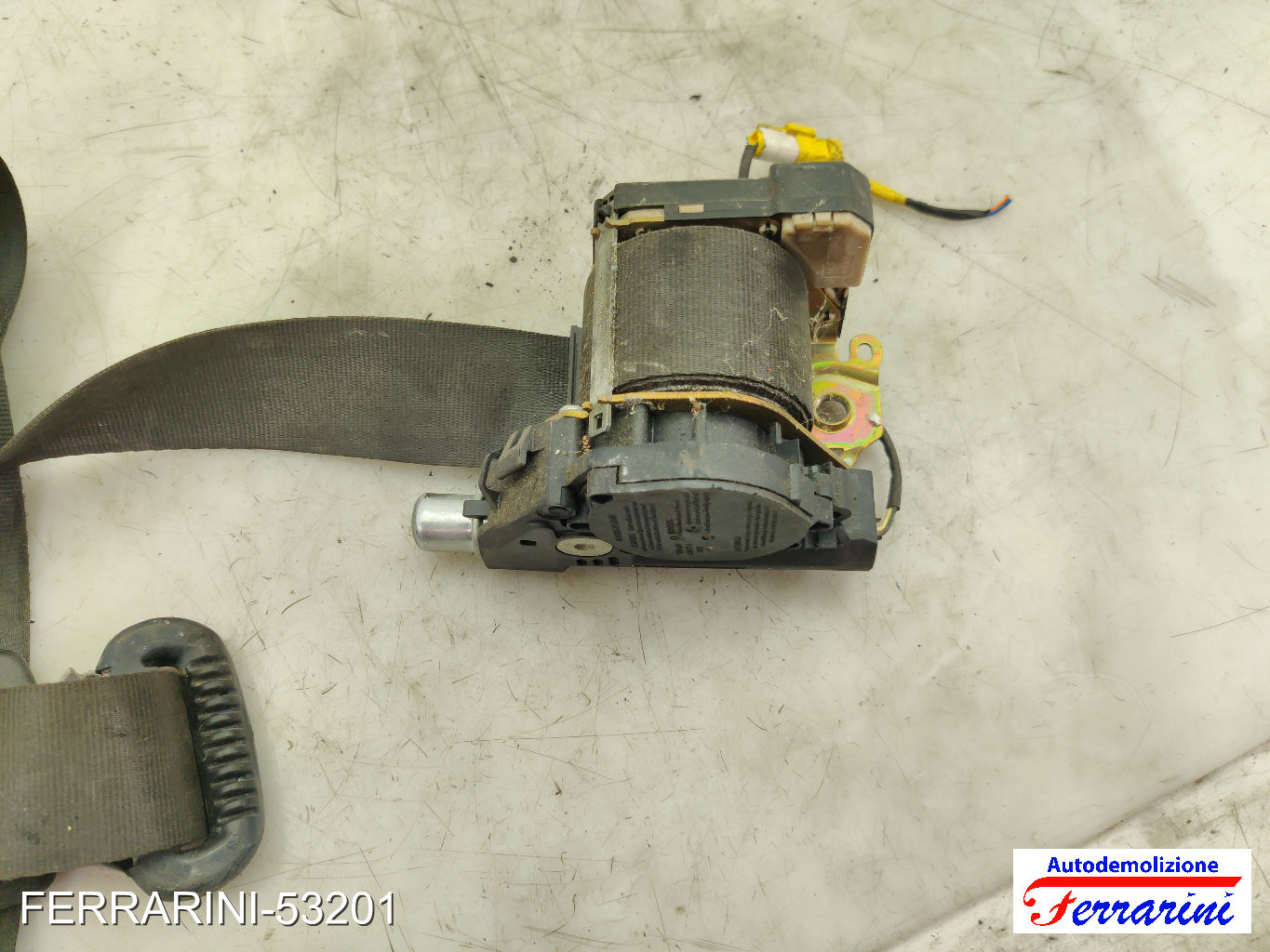 Cintura Di Sicurezza VW SHARAN 7M6, 7M8, 7M9 1996-2000 destra, dx, frontale 7