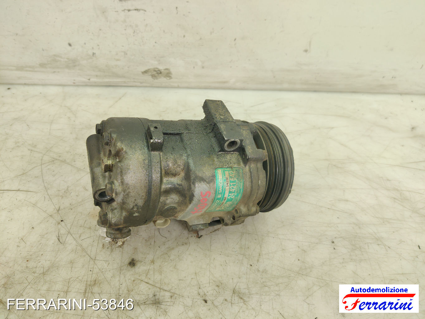 Compressore Clima OPEL CORSA C X01 1.7 DTI 2000-2009 24421642, SD6V121429F 7