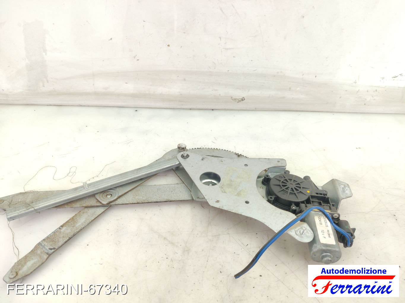 Alzavetro RENAULT KANGOO KC0/1 2001-2007 sinistro, sx, frontale, anteriore 8