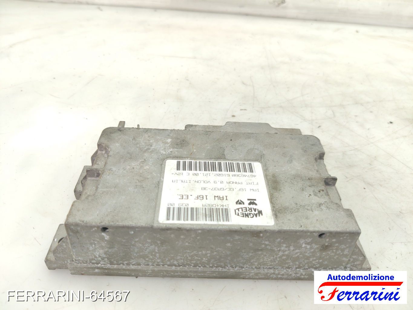 Centralina Motore FIAT PANDA 141 900 1992-1996 46746380, 46421700, 46545145