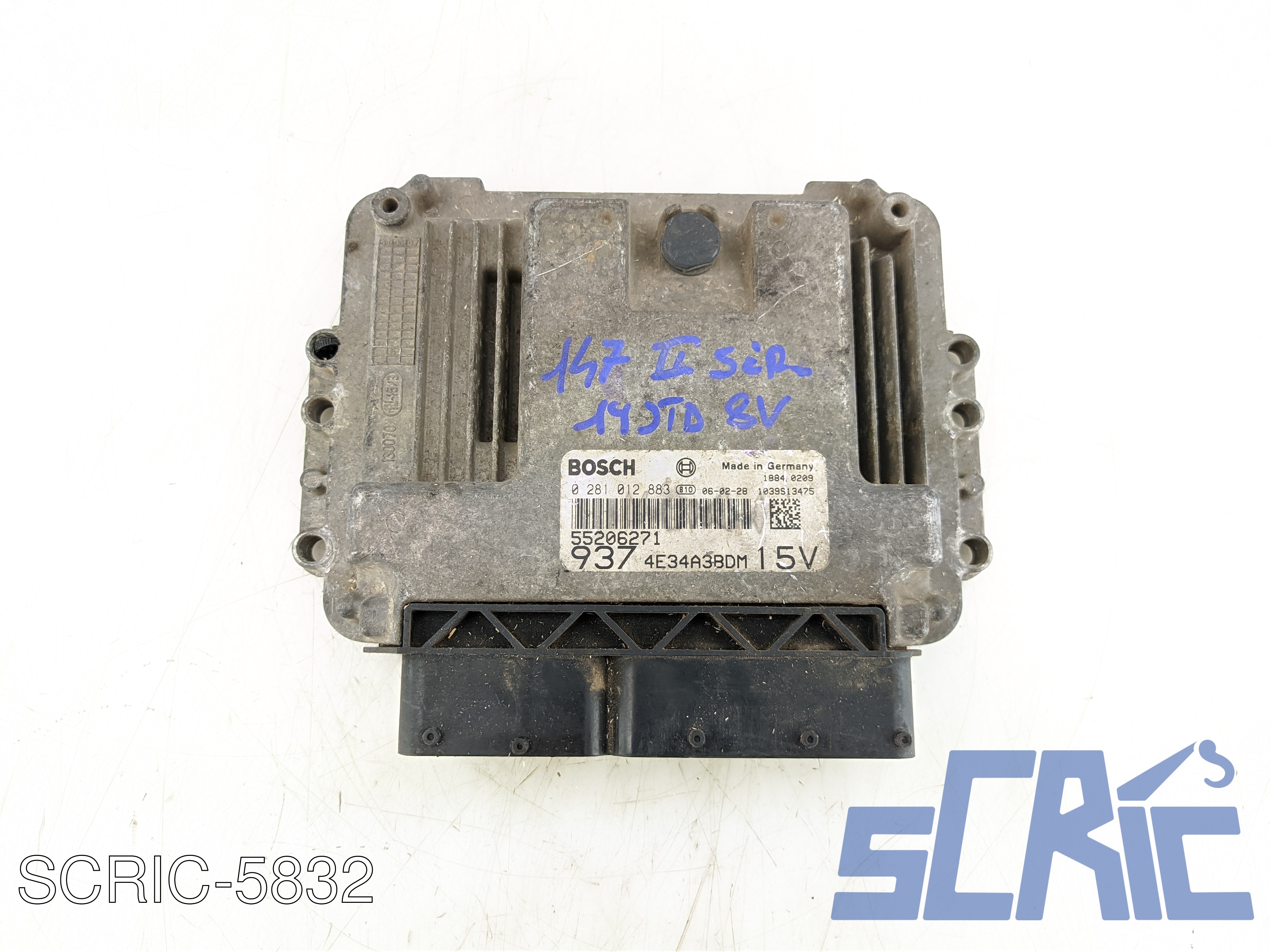 Centralina Motore ALFA ROMEO GT 937 1.9 JTD 2003-2010 0281012883, 55206271