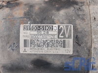 Motorino Avviamento OPEL AGILA B H08 1.2 2008-2012 3110051K00, 95520330 7