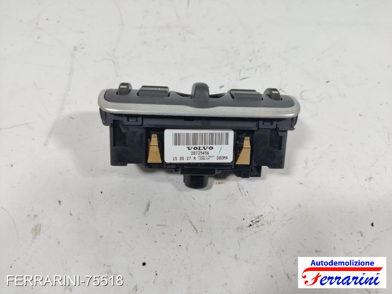 Interruttore Luci Fari VOLVO V60 1 155 2015-2018 30739456, 150527A, 10096705