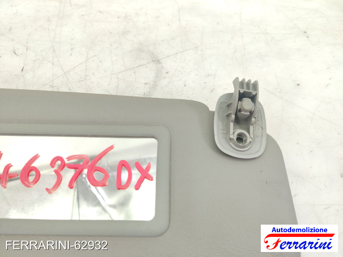 Aletta Parasole RENAULT CLIO 2 BB, CB 1998-2010 destro, dx 8200240038 7