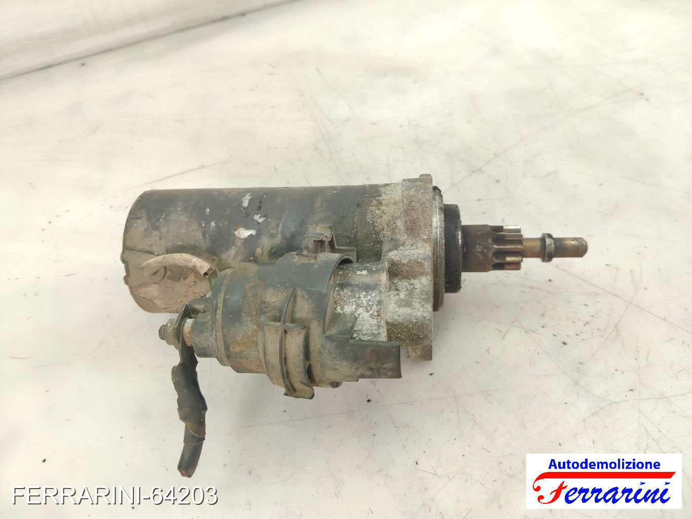 Motorino Avviamento VW GOLF 3 1H1 1.9 D 1991-1995 0001110084 6