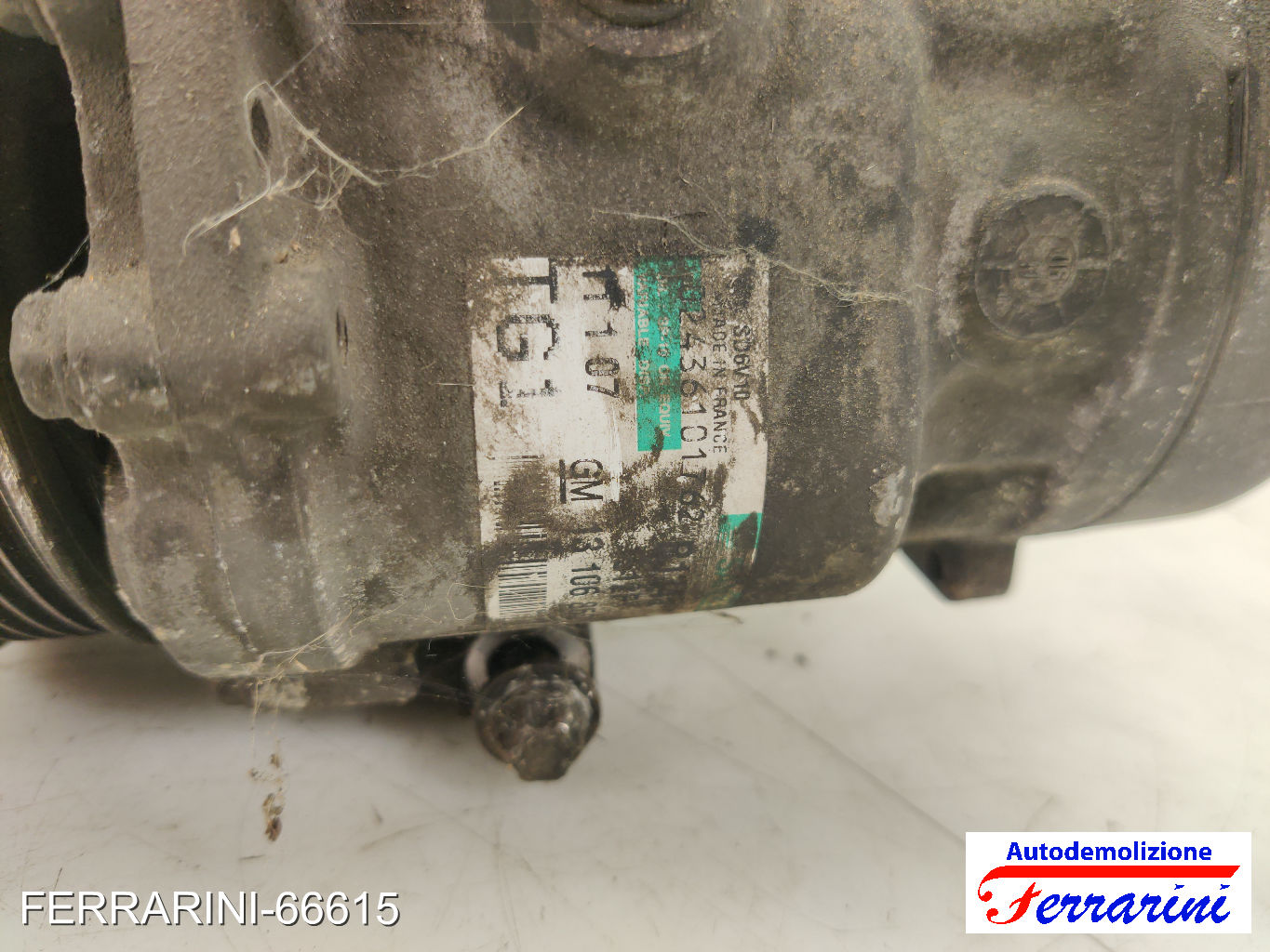 Compressore Clima PEUGEOT PARTNER COMBISPACE 5, G 2.0 HDI 2000-2008 9646416780 8