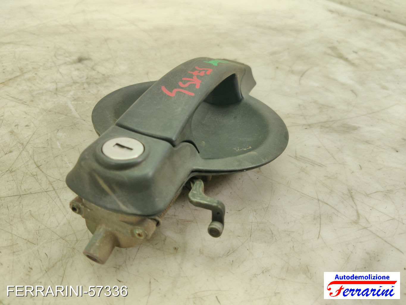 Maniglia Porta Esterna FIAT DOBLO 119, 223 2003-2010 sinistra, sx, frontale