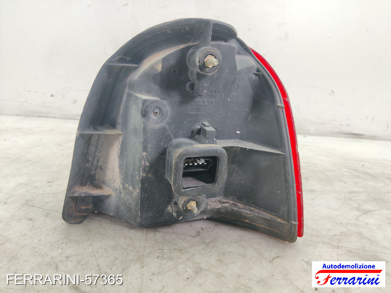 Fanalino Stop Posteriore RENAULT TWINGO 1 C06 1996-2007 sinistro, sx, posteriore 8