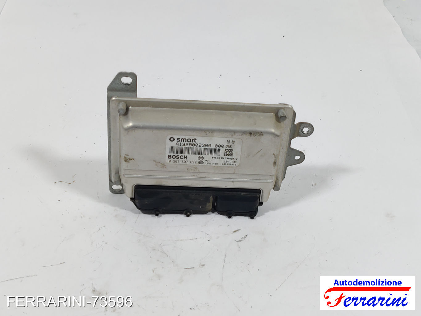 Centralina Motore SMART FORTWO COUPE 451 1.0 2007-2023 A1329002300, 0261S07697