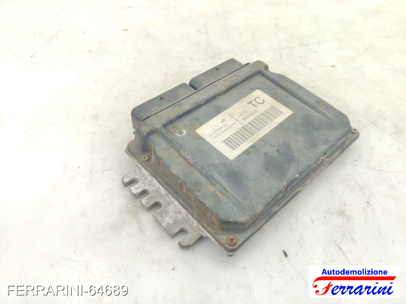 Centralina Motore DAEWOO KALOS KLAS 1.2 2003-2005 96376652, K2175133330132