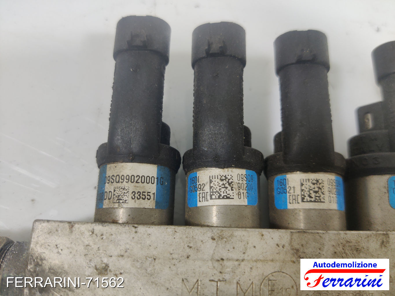 GPL BRC iniettori OPEL CORSA D S07 1.2 2006-2014 67R010185, 08DD33551, 16D100592 9
