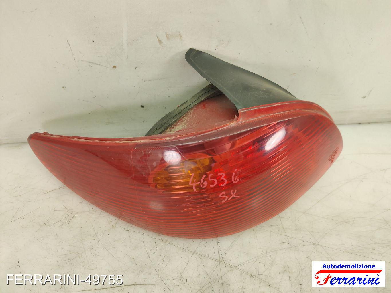 Fanalino Stop Posteriore PEUGEOT 206 2A/C 1998-2007 sinistro, sx 6350P1, 6350S0 9