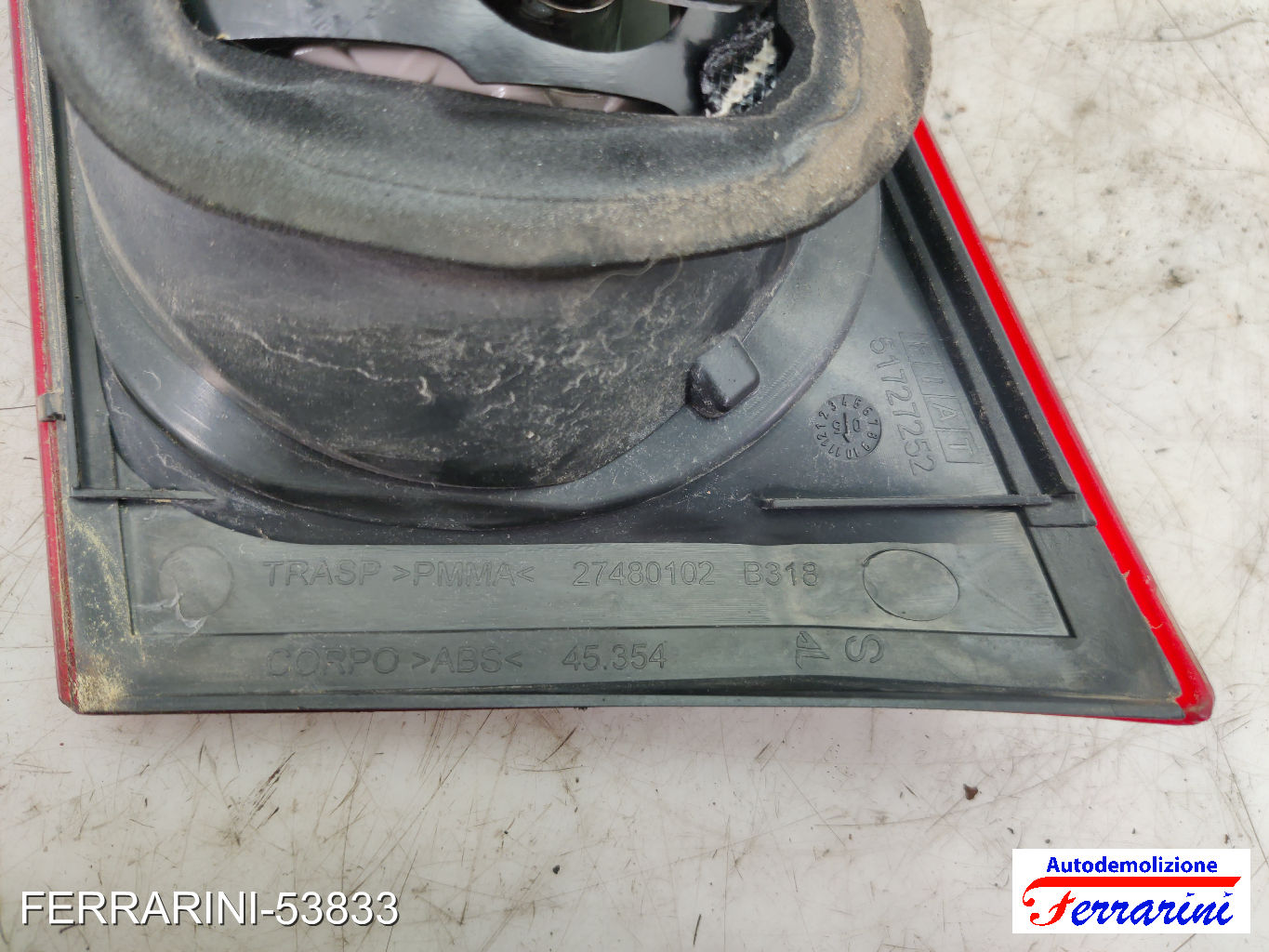 Fanalino Stop Posteriore FIAT CROMA 194 2005-2011 sinistro, sx, posteriore, post