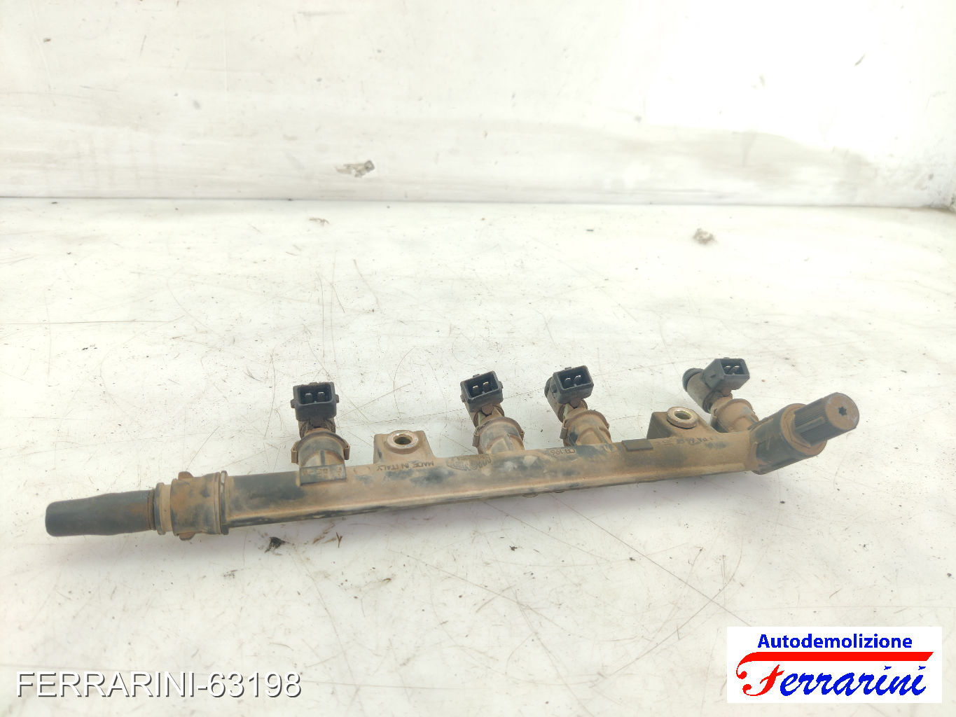 Flauto Con Iniettori FIAT SEICENTO 600 187 1.1 1998-2010 55183532, 71791243