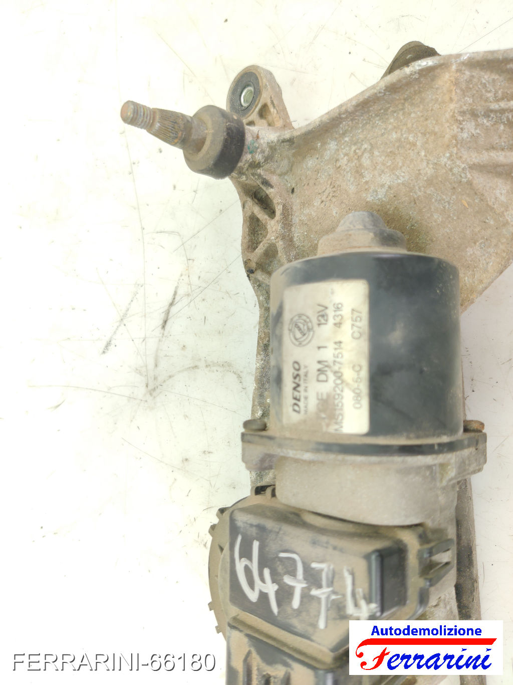 Spazzacqua Motorino Tergicristallo FIAT IDEA 350 2004-2012 77362588 10