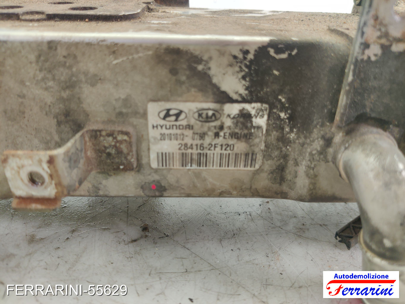 Valvola Egr HYUNDAI SANTA FE 2 CM 2.0 CRDI 4X4 2010-2012 284162F120, 284162F020