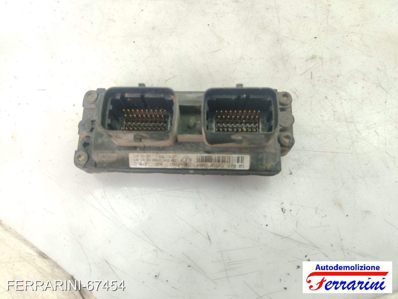 Centralina Motore FIAT PUNTO 188 1.2 60 1999-2010 71736339, 46820323, 46808846 6