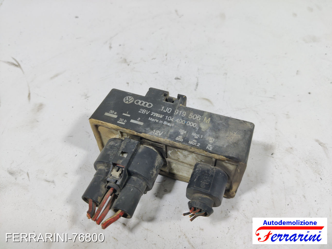 Centralina Ventola Radiatore SEAT IBIZA 3 6L1 1.4 TDI 2002-2005 1J0919506M 3