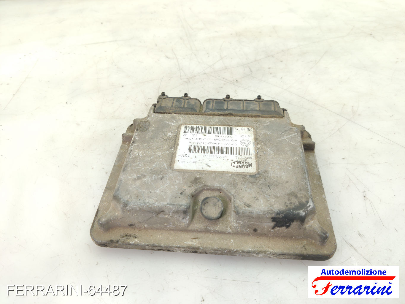 Centralina Motore FIAT SEICENTO 600 287 1.1 1998-2010 55187372, 51793106