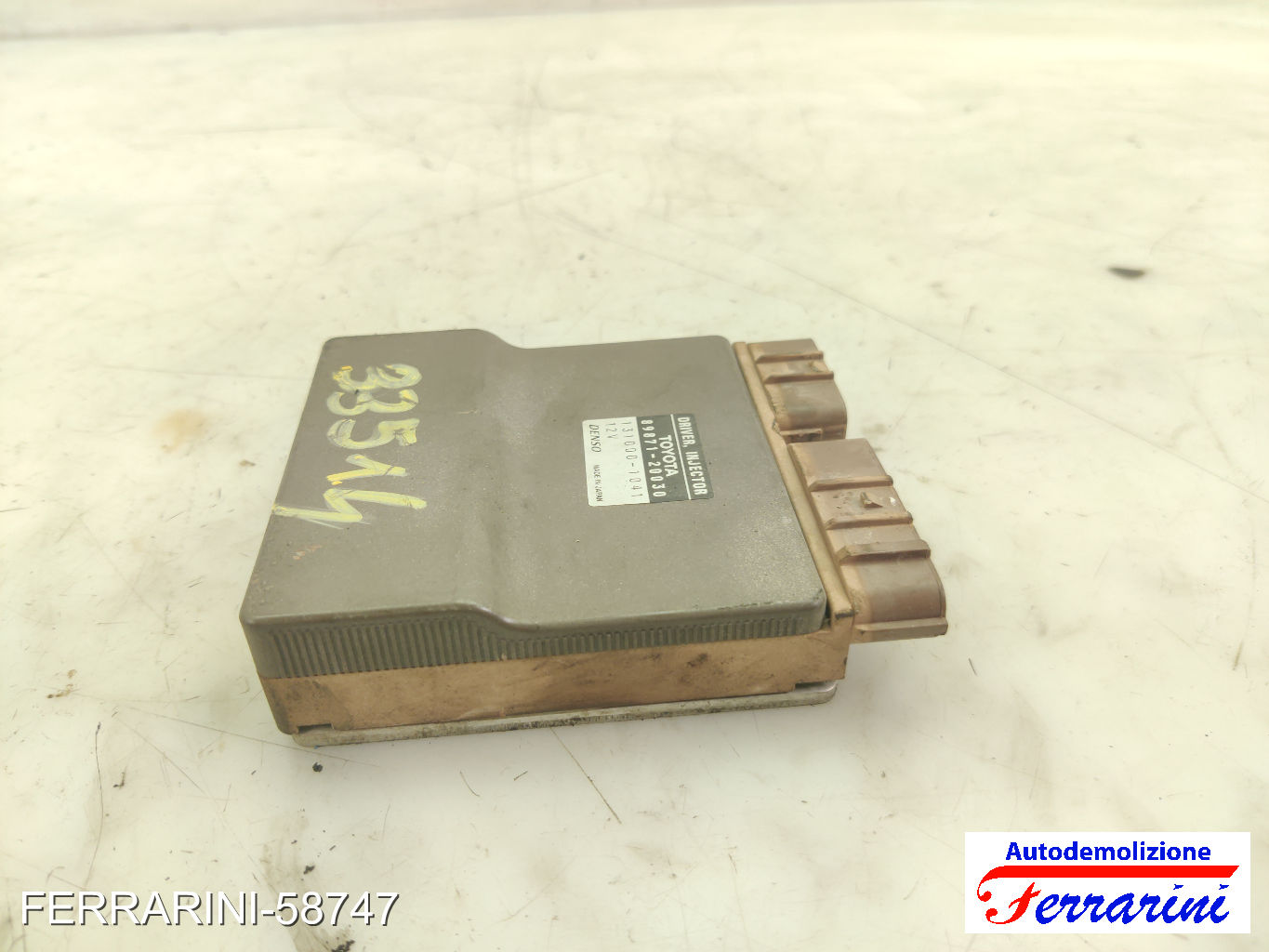 modulo pilota iniettori Denso TOYOTA AVENSIS VERSO M2 2.0 D 2001-2005 8987120030