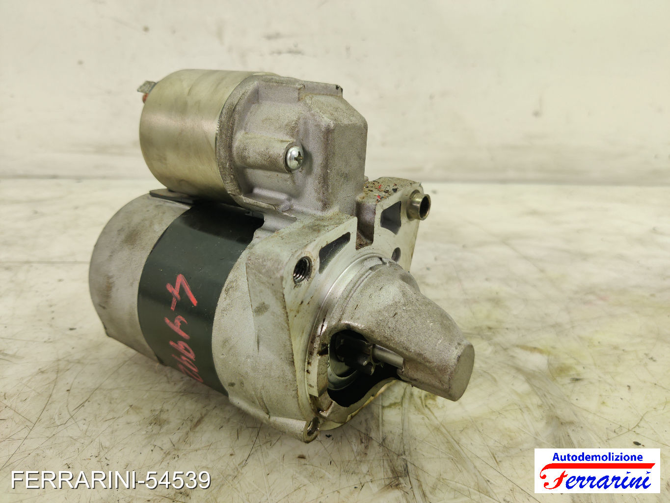 Motorino Avviamento FIAT PUNTO 188 1.2 60 1999-2010 RS24103001, 55196400 7