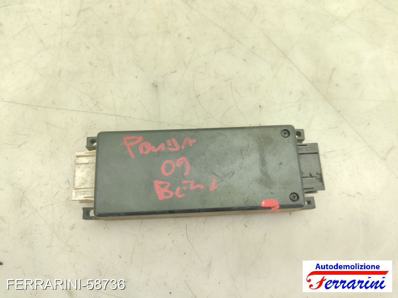 centralina Bluetooth Stereo Radio FIAT 500 312 2007-2023 60697971, 00606979710 8