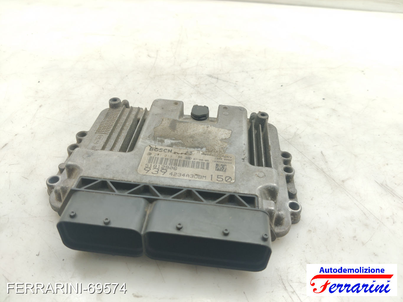 Centralina Motore ALFA ROMEO 159 939 1.9 JTDM 16V 2005-2011 51812906, 0281013138