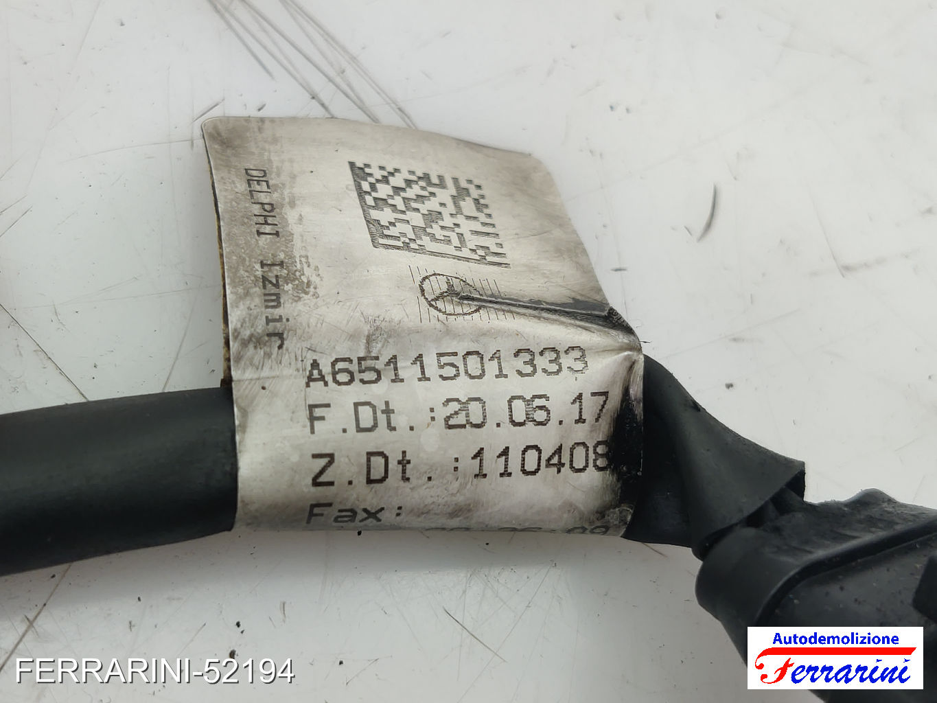 Cablaggio Candelette MERCEDES CLASSE C S205 C 220 D 4MATIC 2015-2018 A6511501333