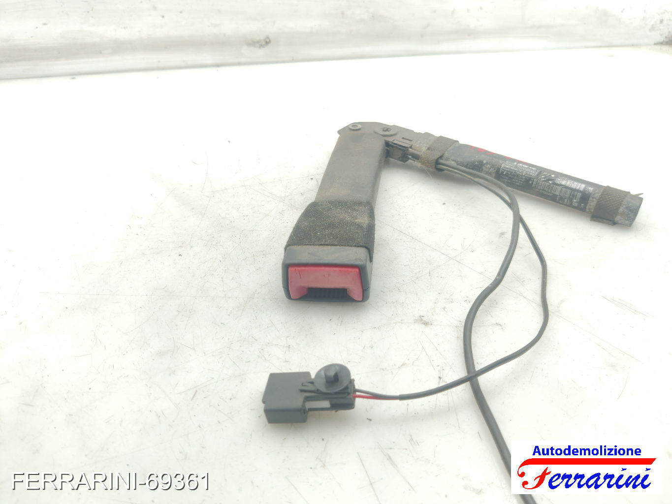 Aggancio Cintura Di Sicurezza OPEL MERIVA B S10 2010-2014 destro, dx, frontale 6