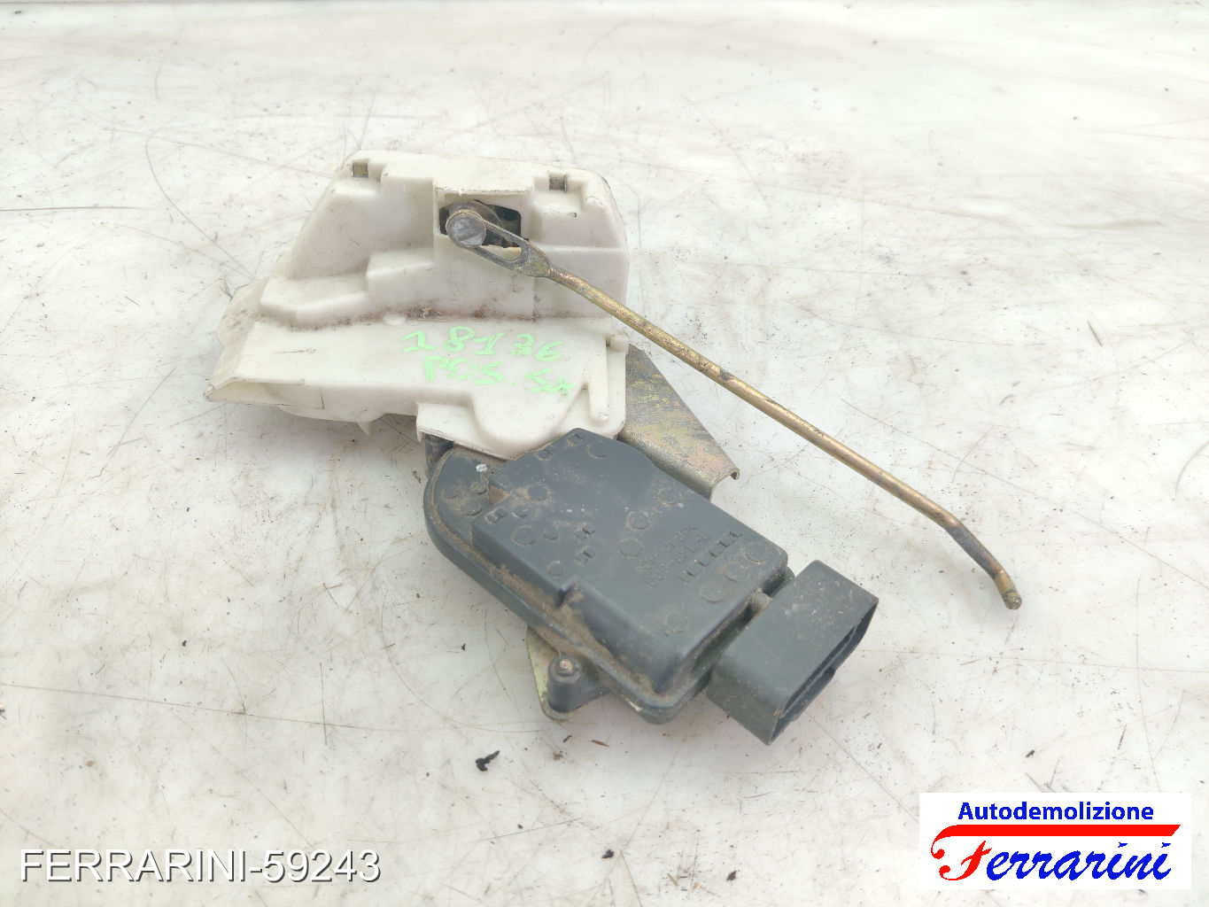 Serratura Porta OPEL AGILA A H00 2000-2007 sinistro, sx, posteriore, post 10