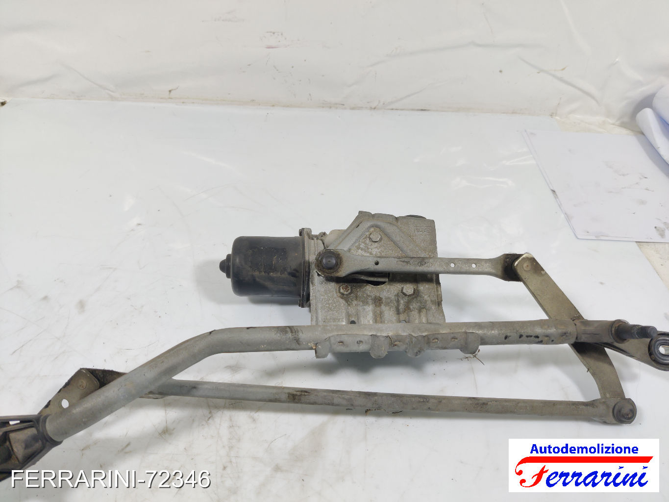 Spazzacqua Motorino Tergicristallo RENAULT SCENIC 2 JM0/1 2005-2008 anteriore