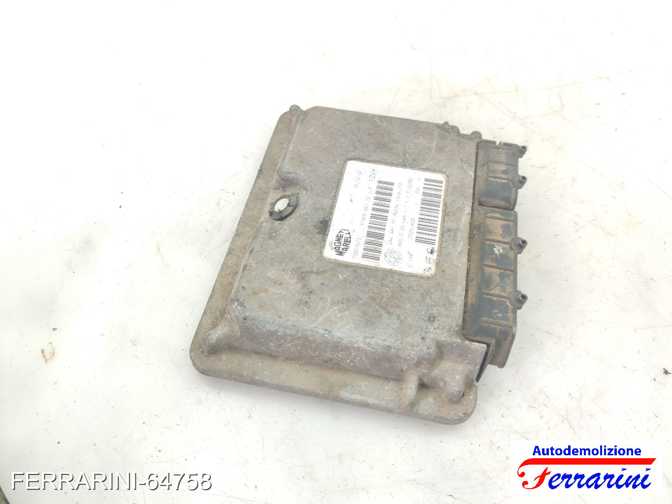 Centralina Motore FIAT SEICENTO 600 287 1.1 1998-2010 73501877, 6160062702