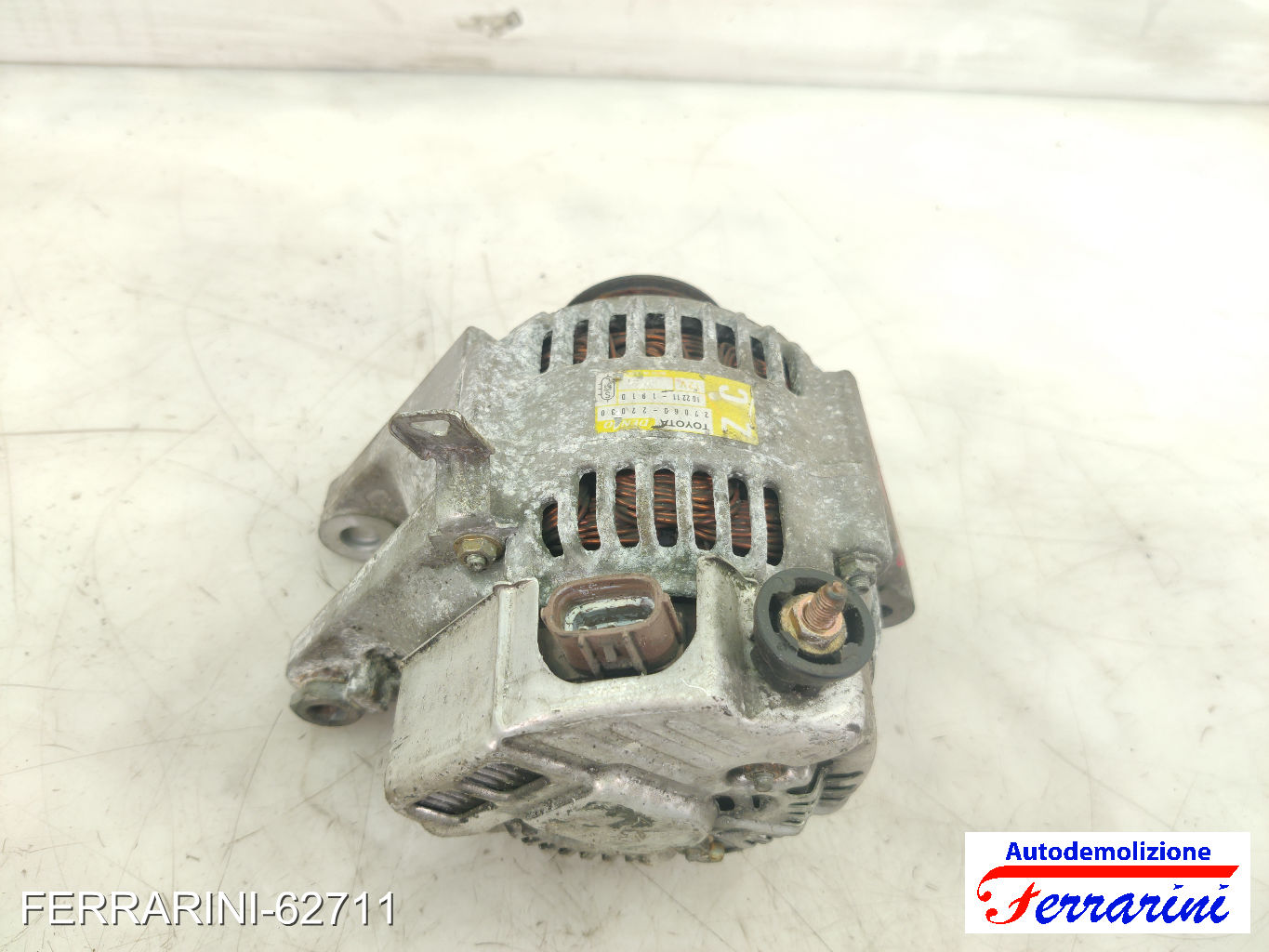 Alternatore TOYOTA COROLLA VERSO E12 1.6 VVT-I 2001-2004 2706022030, 3140080G10 7
