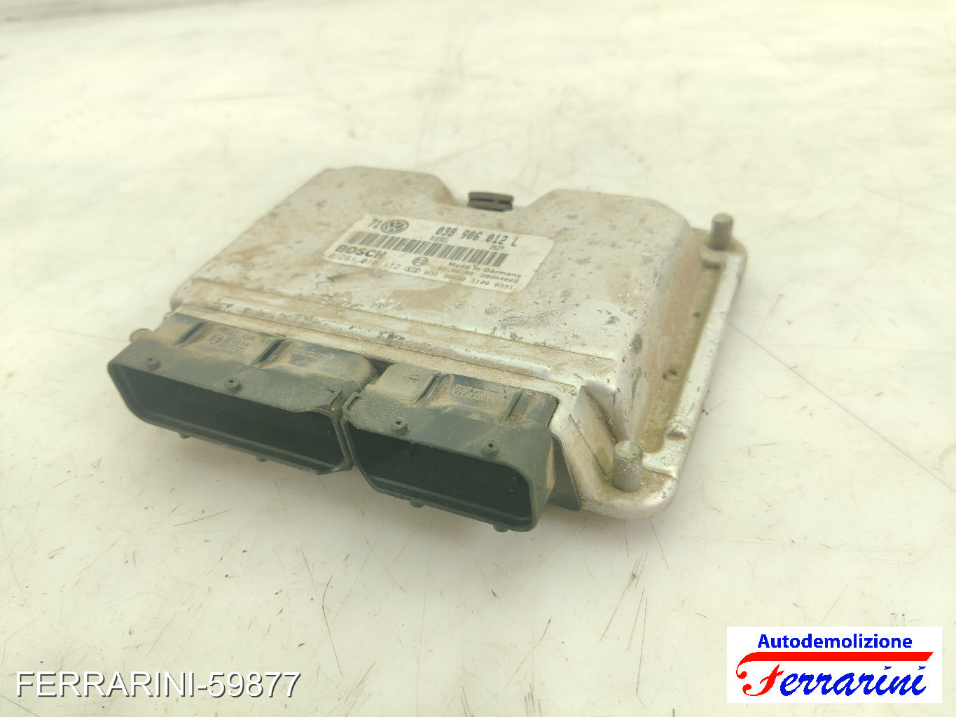 Centralina Motore VW GOLF 4 VARIANT 1J5 1.9 TDI 1999-2001 038906012L, 0281010112
