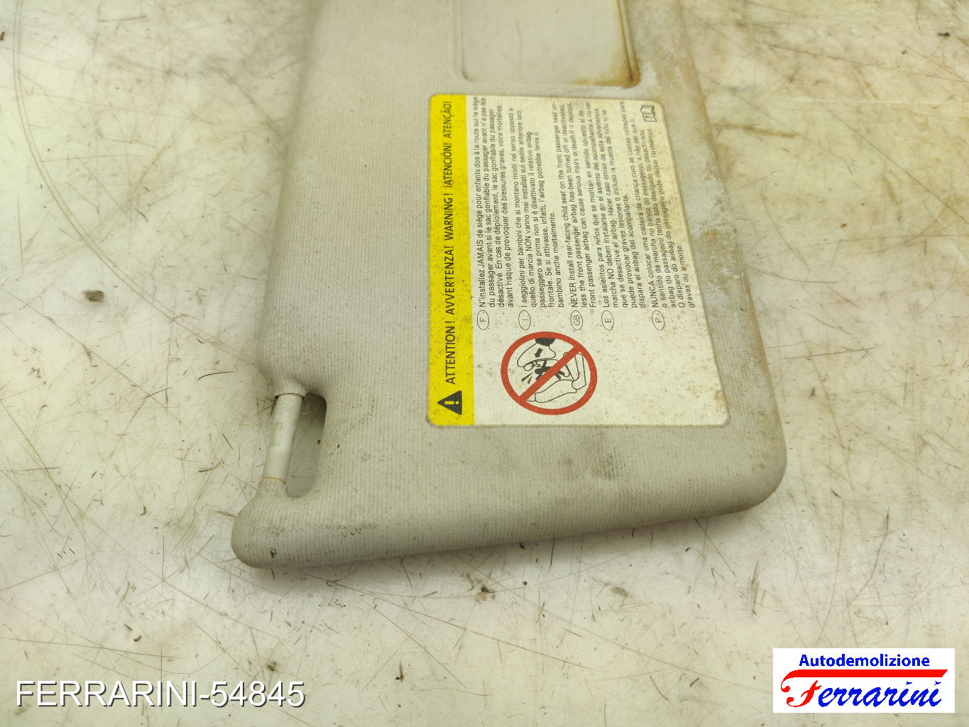 Aletta Parasole VW POLO 6C1, 6R1 2009-2023 destro, dx