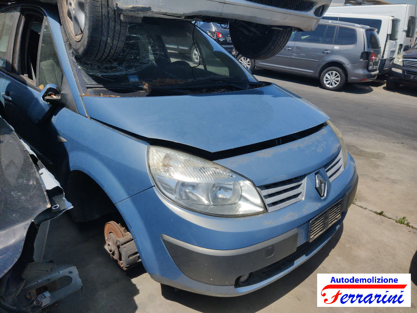 Renault Scenic 2 JM0/1 1.5 DCI 101CV 2003-2005